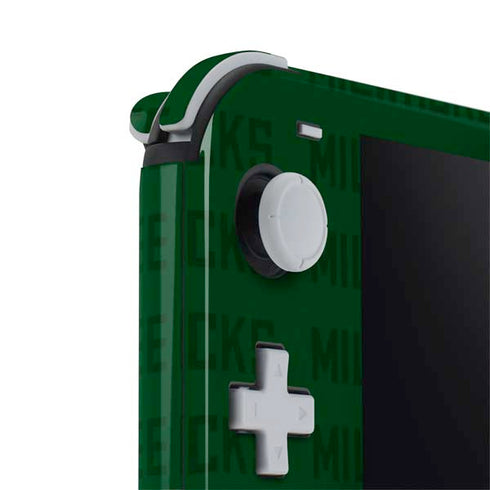NBA Milwaukee Bucks 2021 Champions Nintendo Switch Lite Skin